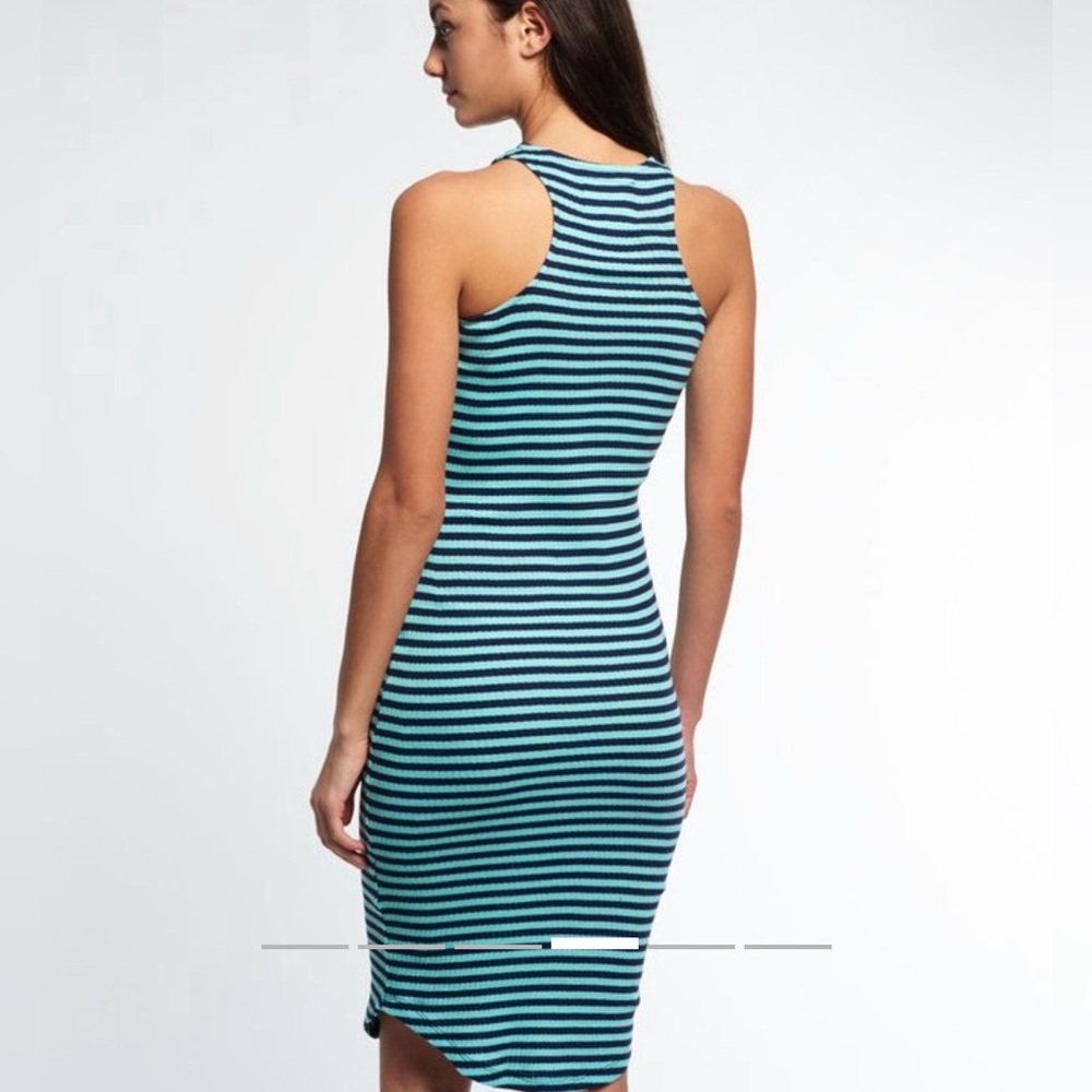 Superdry Sheer Rib Racer Dress - Picture 3 of 10
